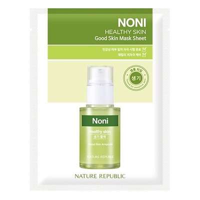 NATURE REPUBLIC Маска для лица тканевая с экстрактом нони Mask Sheet Noni