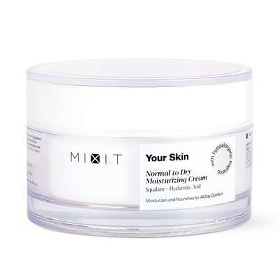MIXIT Увлажняющий крем для нормальной и склонной к сухости кожи лица YOUR SKIN Normal to Dry Milkshake Moisturizing Cream