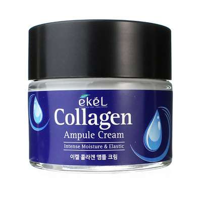 Ekel Крем для лица с Коллагеном Ампульный Ampule Cream Collagen 70