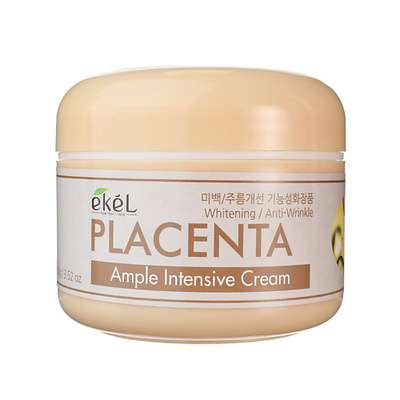 Ekel Крем для лица с Биоплаценой Ампульный Ample Intensive Cream Placenta 100