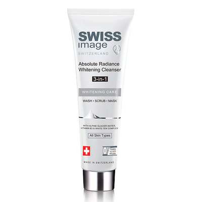 SWISS IMAGE Очищающее и осветляющее средство для лица, выравнивающее тон кожи 3-в-1 100