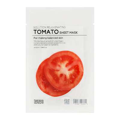 TENZERO Маска для лица с экстрактом томата (выравнивающая) 25