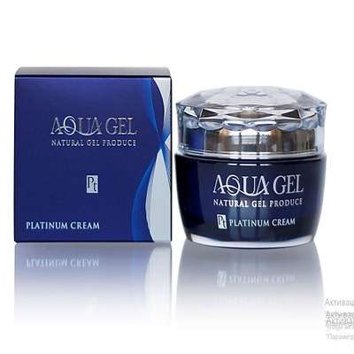 LA SINCIA Антивозрастной крем с содержанием платины Aqua Gel PT Platinum Cream 50