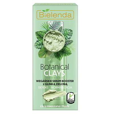BIELENDA сыворотка для лица с зеленой глиной BOTANICAL CLAYS 30
