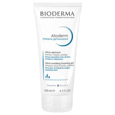 BIODERMA Успокаивающий Гель Интенсив для сухой, раздраженной и атопичной кожи лица и тела Atoderm 200