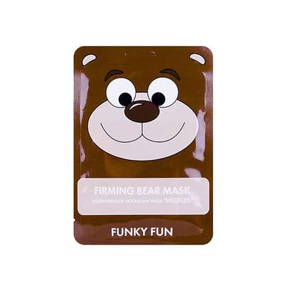 ЛЭТУАЛЬ Укрепляющая маска для лица "Медведь" Funky Fun