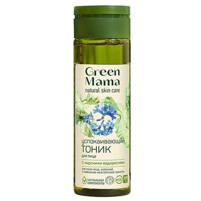 GREEN MAMA Успокаивающий тоник для кожи лица склонной к появлению неэстетичной красноты