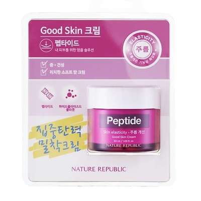 NATURE REPUBLIC Крем для лица с пептидами Good Skin Cream Peptide