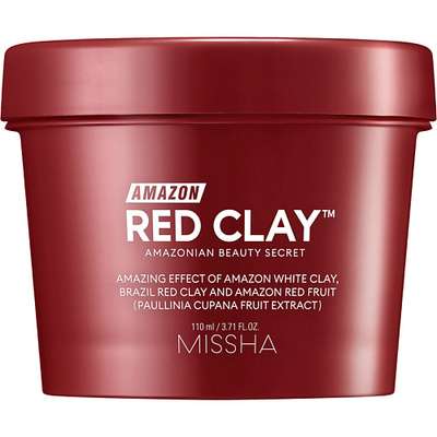 MISSHA Маска для лица очищающая Amazon Red Clay с амазонской глиной