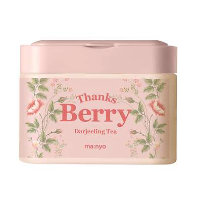 MA:NYO Набор тканевых масок для лица THANKS BERRY DARJEELING TEA MASK 30