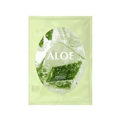 MA:NYO Тканевая маска для лица увлажняющая, против отеков, ALOE COOLING MASK 18