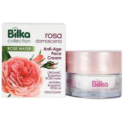 BILKA Крем для лица Anti-Age омолаживающий ROSA Damascena 40