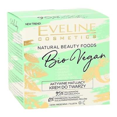 EVELINE Крем для лица BIO VEGAN дневной и ночной (активный матирующий) 50