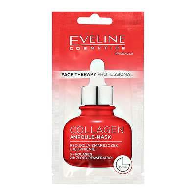 EVELINE Маска для лица COLLAGEN AMPOULE-MASK FACE THERAPY PROFESSIONAL 8