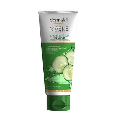 DERMOKIL Маска гелевая с огурцом FACE CARE