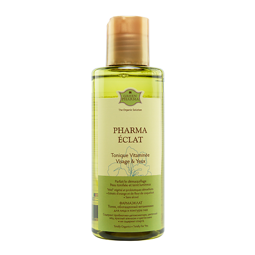 GREEN PHARMA Тоник, обогащенный витаминами для лица и контура глаз Фармаэклат 150