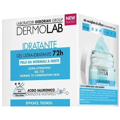 DEBORAH Гель для лица ультра-увлажняющий для нормальной и комбинированной кожи Dermolab 72H Ultra-Hydrating Gel