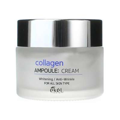 Ekel Крем для лица ампульный c лифтинг-эффектом с Коллагеном Collagen Ampoule Cream 50