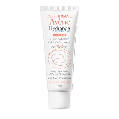 AVENE Hydrance Optimale UV Riche Насыщенный увлажняющий крем для сухой кожи SPF20