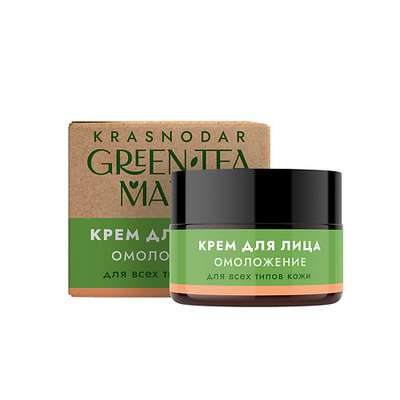 GREEN TEA MANIA Крем для лица Омоложение 50