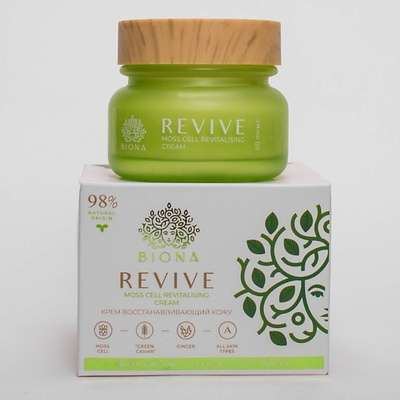 BIONA REVIVE MOSS CELL REVITALISING CREAM Крем для лица восстанавливающий кожу 50