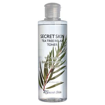 SECRET SKIN TEA TREE RELAX Тонер для лица с экстрактом чайного дерева 250