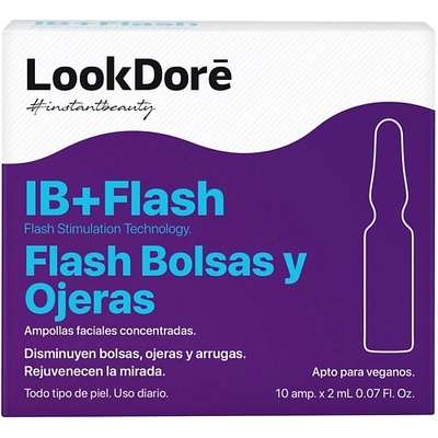 LOOK DORE Сыворотка в ампулах для контура век IB+FLASH EYES 20