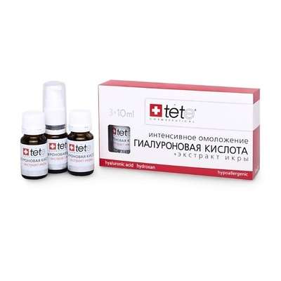 TETE COSMECEUTICAL Сыворотка Гиалуроновая кислота и экстракт икры Hyaluronic acid & Caviar Extract 30