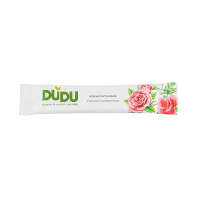 DUDU Альгинатная маска с лепестками роз увлажняющая 15