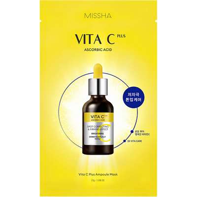 MISSHA Маска для лица "Коррекция пигментации" Vita C Plus с витамином С