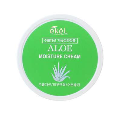 Ekel Крем для лица с Алоэ Успокаивающий и увлажняющий Moisture Cream Aloe 100