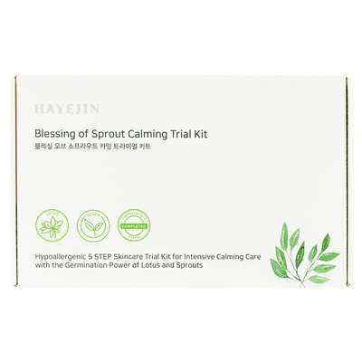 HAYEJIN Пробный успокаивающий набор Blessing of Sprout Calming Trial Kit