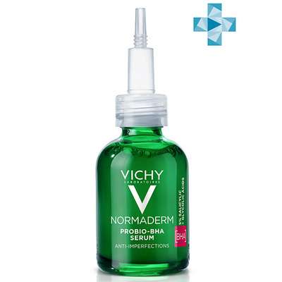 VICHY NORMADERM PROBIO-BHA SERUM Пробиотическая обновляющая сыворотка против несовершенств кожи