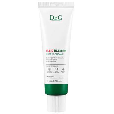 Dr.G Крем успокаивающий защитный для чувствительной кожи R.E.D BLEMISH CICA-S CREAM 50