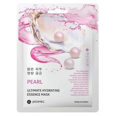 JKOSMEC Тканевая маска для лица с экстрактом жемчуга ULTIMATE HYDRATING