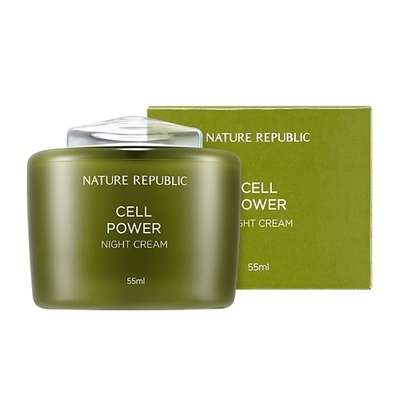 NATURE REPUBLIC Крем для лица ночной для ухода за зрелой кожей Cell Power Night Cream