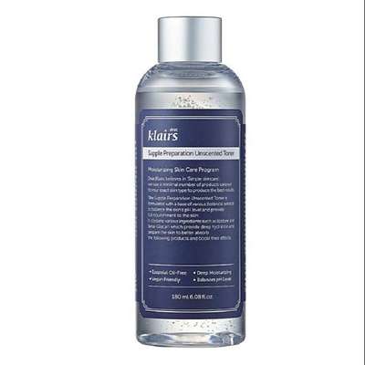 DEAR, KLAIRS Тонер для лица увлажняющий Supple Preparation Unscented Toner 180