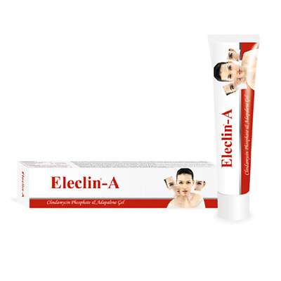 ELEGANT COSMED Гель анти-акне с клиндамицином 1% и адапаленом 0,1% Eleclin-A 15