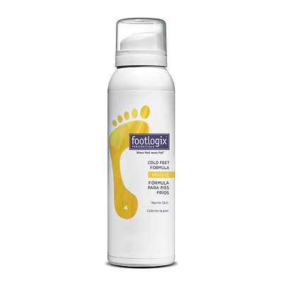 FOOTLOGIX "4" Cold Feet Formula Согревающий мусс для ног 125