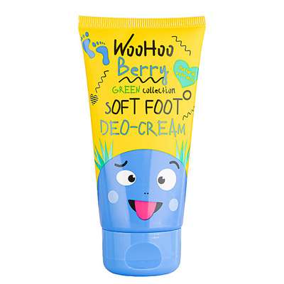 WOOHOO BERRY DEO-Крем для ног с дезодорирующим эффектом