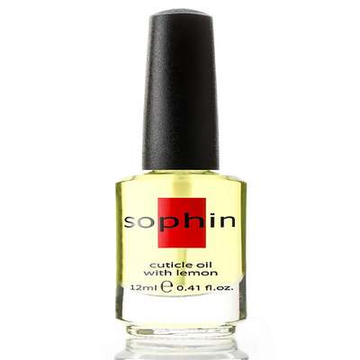 SOPHIN Масло для кутикулы и ногтей с экстрактом лимона 12