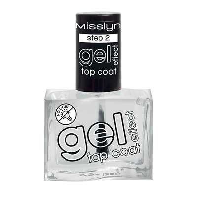 MISSLYN Закрепляющее покрытие Гель Эффект GEL EFFECT TOP COAT