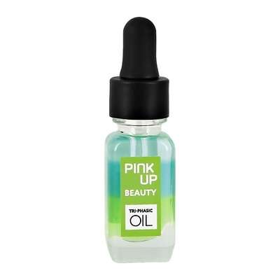 PINK UP Масло для ногтей и кутикулы BEAUTY tri-phasic oil 11