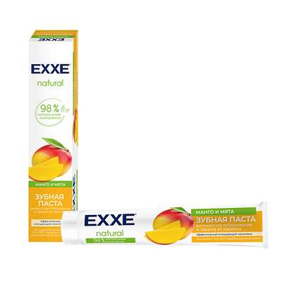 EXXE Зубная паста отбеливающая Natural Манго и мята 75