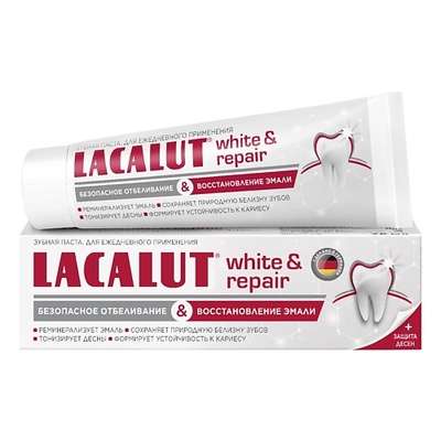 LACALUT Зубная паста white&repair 75