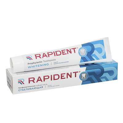 RAPIDENT Профилактическая зубная паста "С отбеливающим эффектом" 100