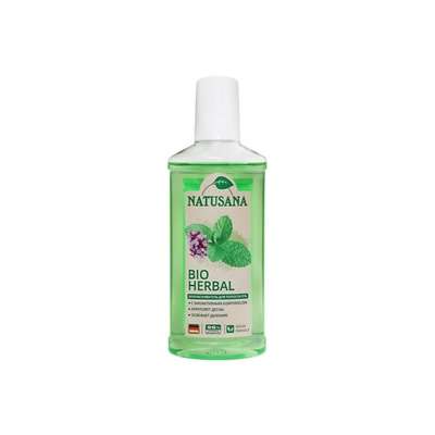 NATUSANA Ополаскиватель для полости рта BIO HERBAL 250