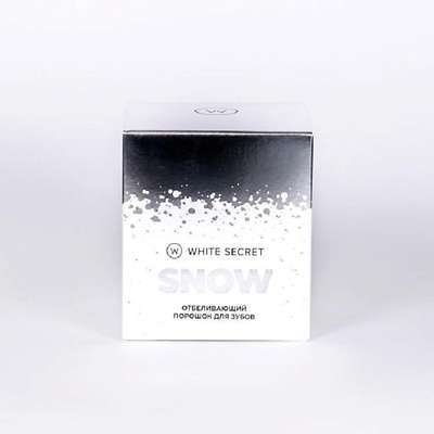 WHITE SECRET Отбеливающий порошок для зубов White Secret Snow 70