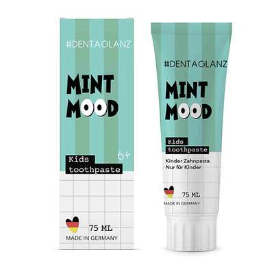 #DENTAGLANZ Детская зубная паста Mint mood