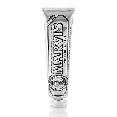 MARVIS Зубная паста отбеливающая "Мята" TOOTHPASTE WHITENING MINT 85